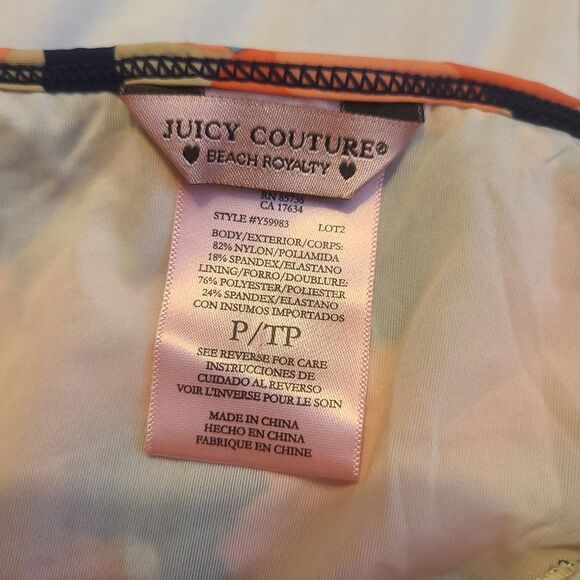 Juicy Couture NWT Floral bikini SP - Picture 8 of 9
